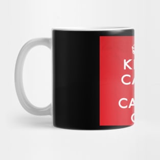 Keep Calm And Carry On Mug